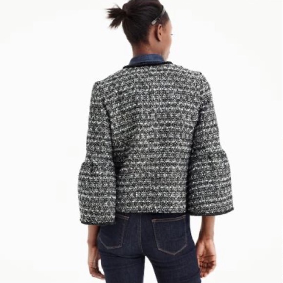 πNWTπ J Crew Tweed Lady Jacket - Picture 3 of 14